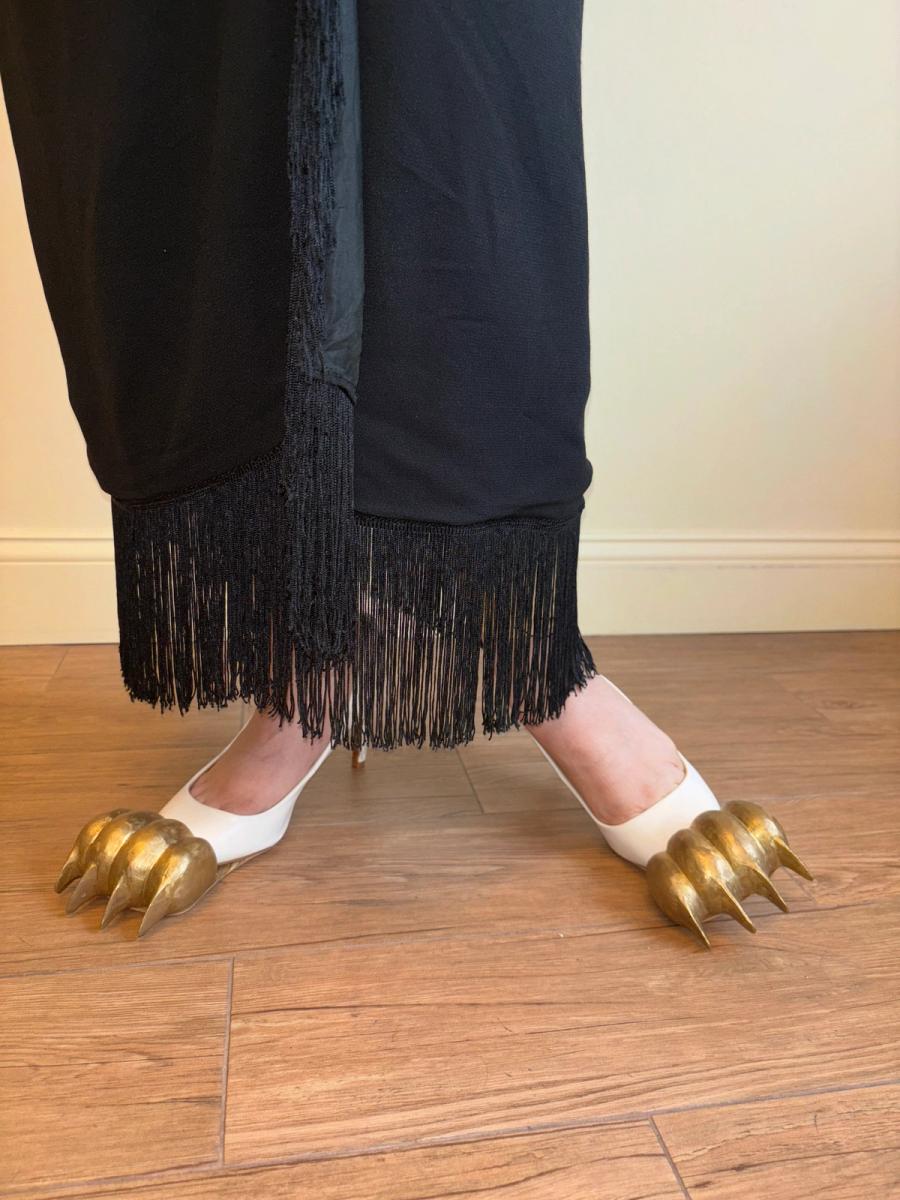 Vintage Dolce & Gabbana Wrap Skirt With Fringe  product image