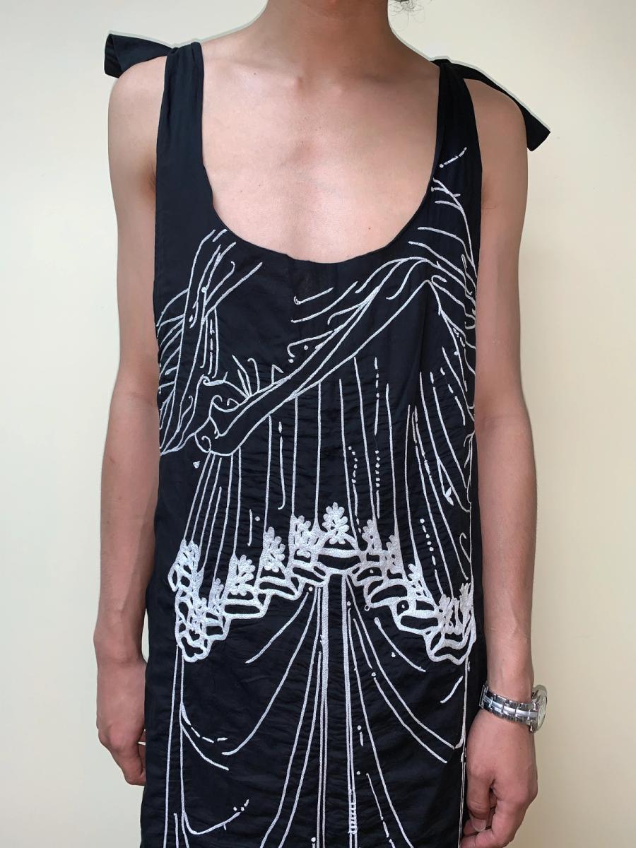 Bernhard Willhelm Grecian Goddess Embroidered Dress product image