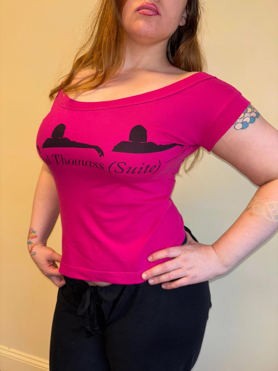 Vintage Chantal Thomass Hot Pink Logo T-shirt product image