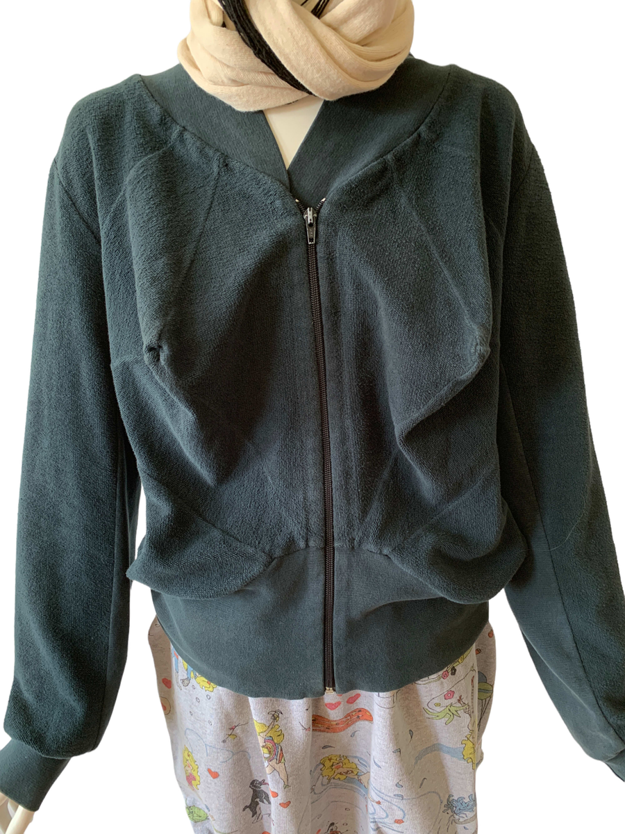 Bernhard Willhelm "Bullet Bra" Zip Up Sweatshirt product image