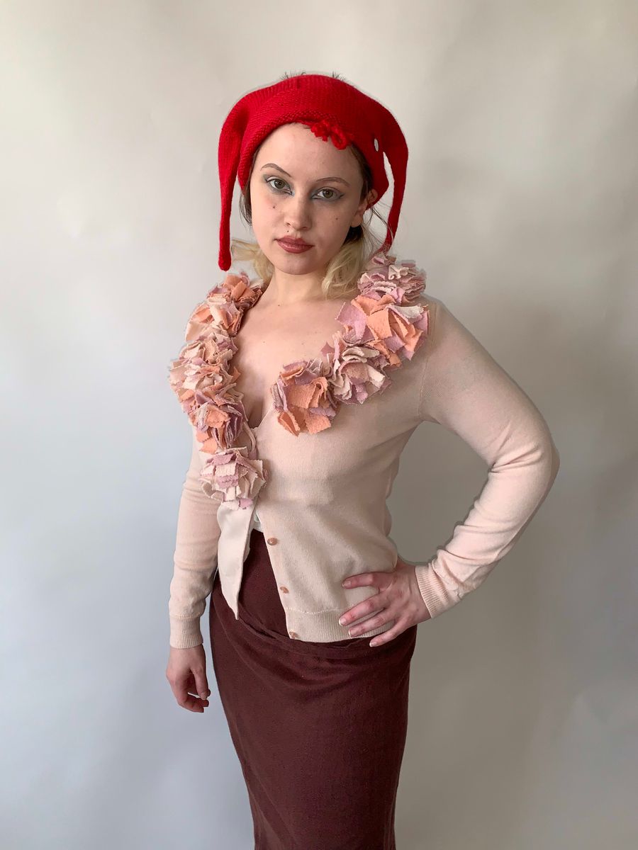 Pink House Fringe Cardigan product image