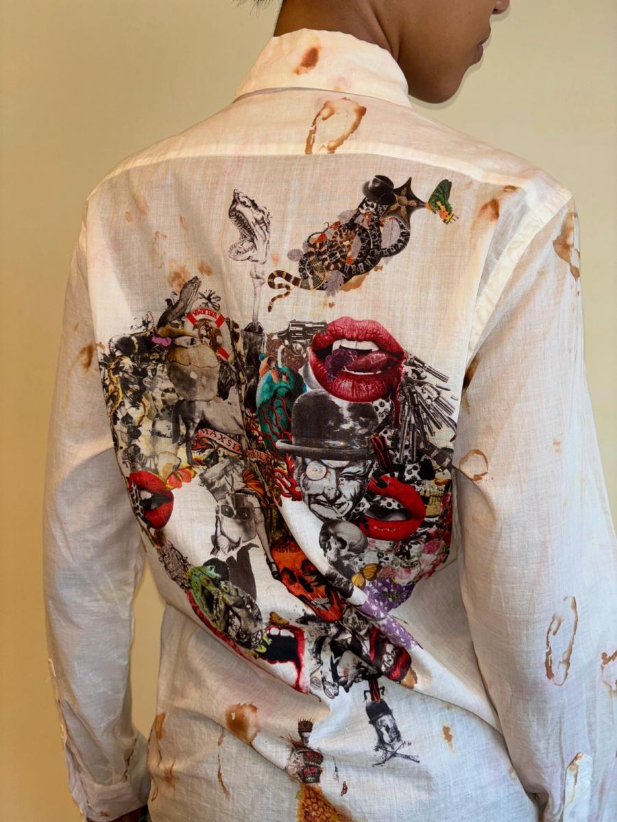 Maxsix Scorched Button Up product image