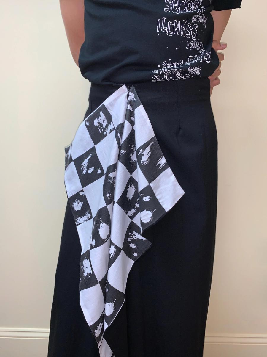 T.Kunitomo Long Black Skirt product image