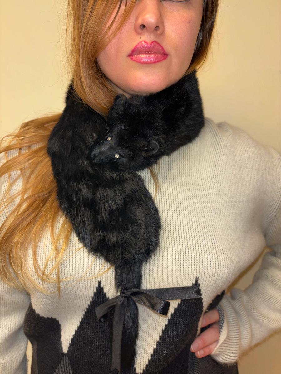 MILK Rabbit Fur "Fox" Stole product image