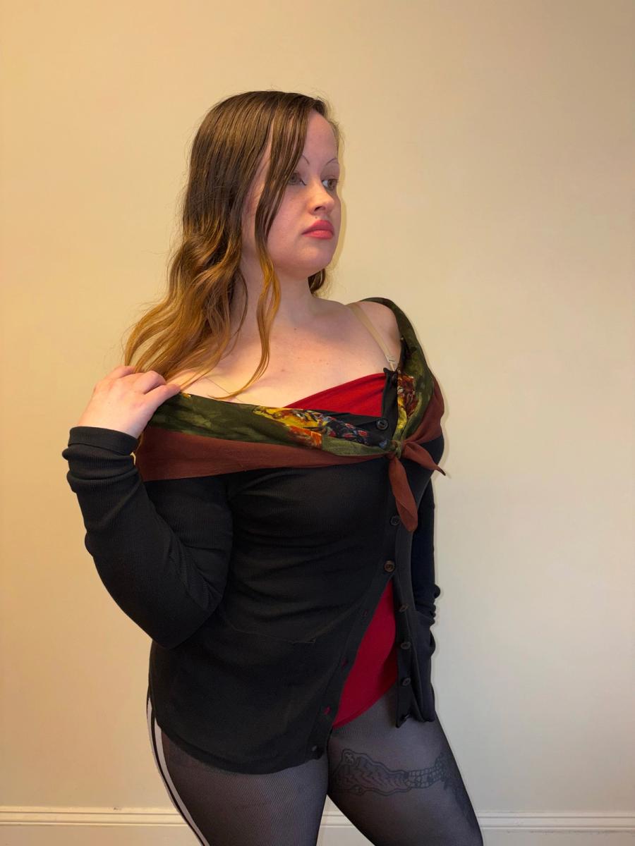 90s Jean-Paul Gaultier Sweater with Shawl product image