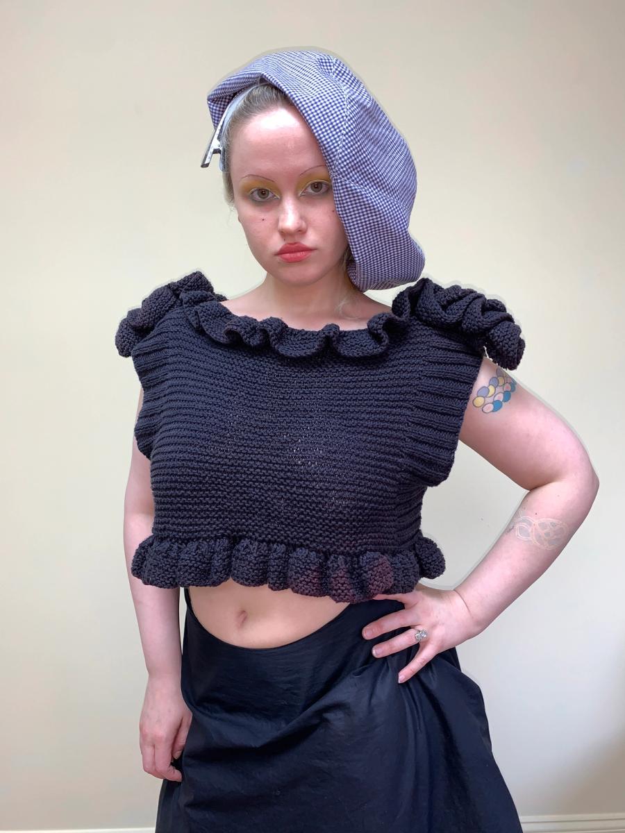 BodyMap 1980s Knit Dimensional Top product image