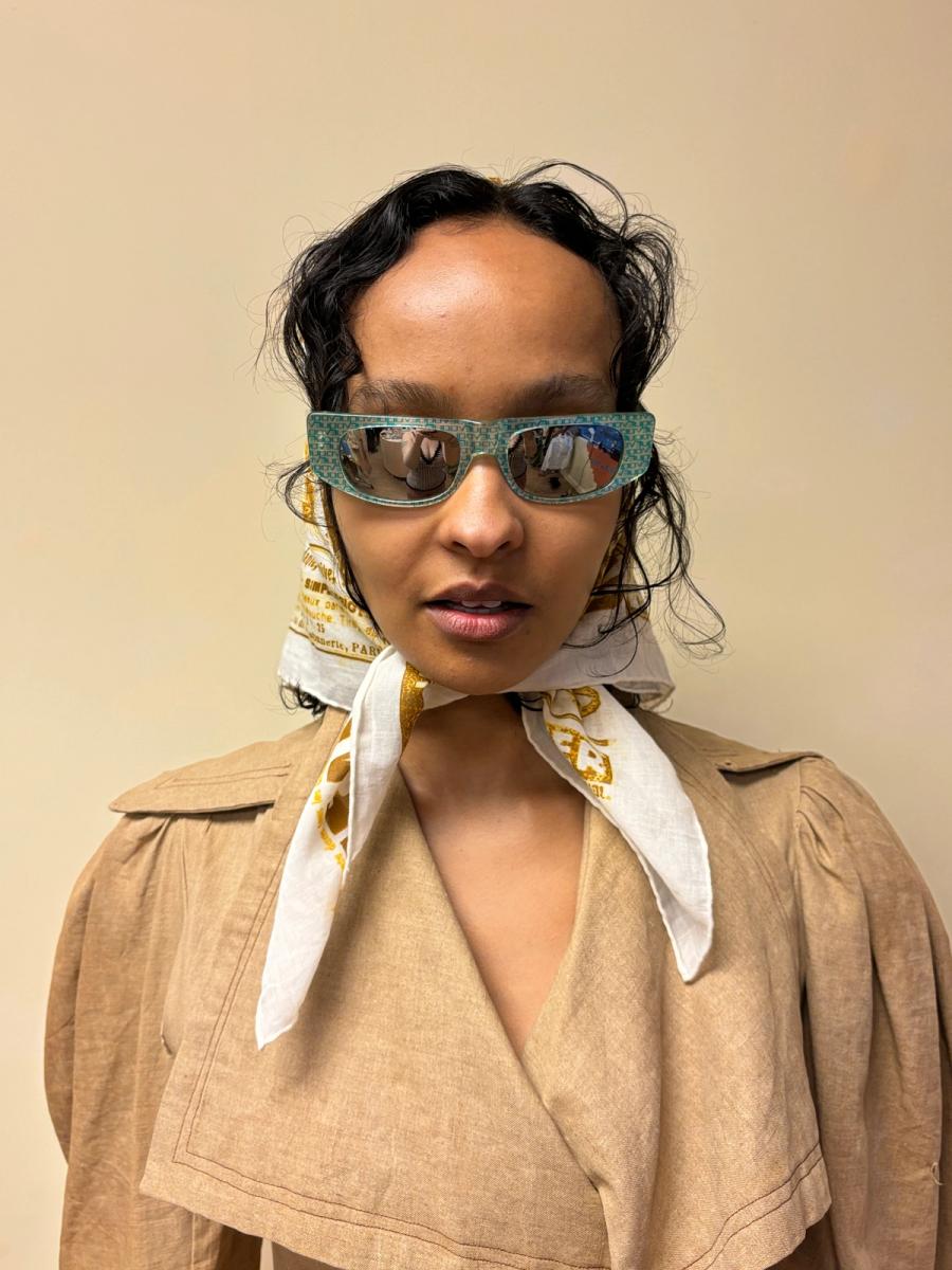 80s 'Vogue' Italian Mirrored Sunglasses product image