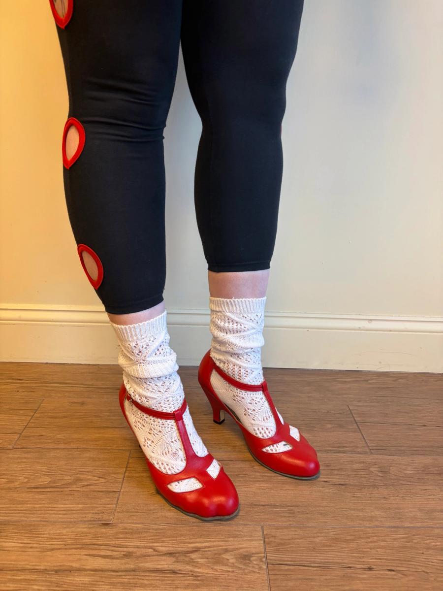 Vivienne Westwood Red Animal T-Strap Pumps  product image
