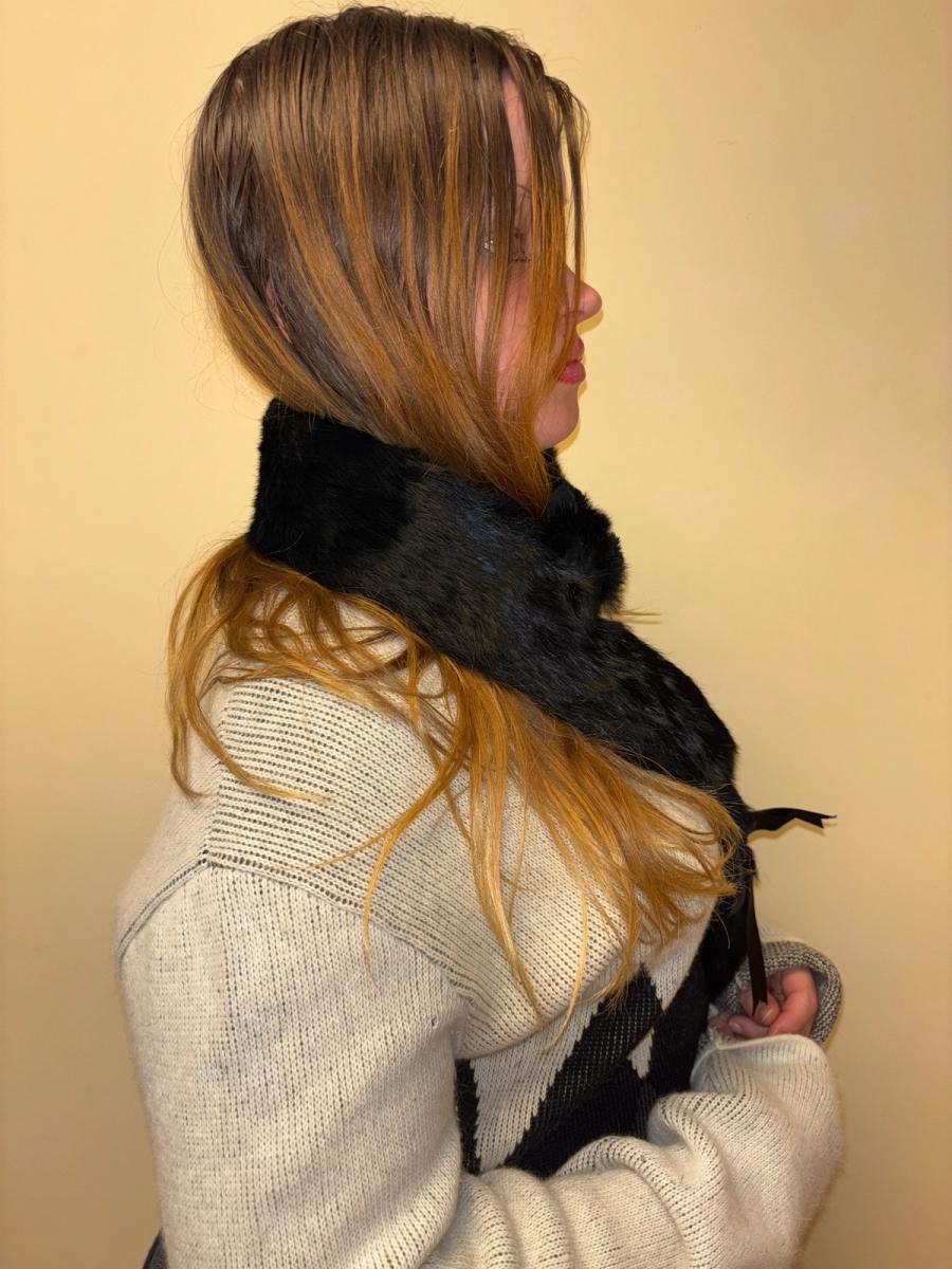 MILK Rabbit Fur "Fox" Stole product image