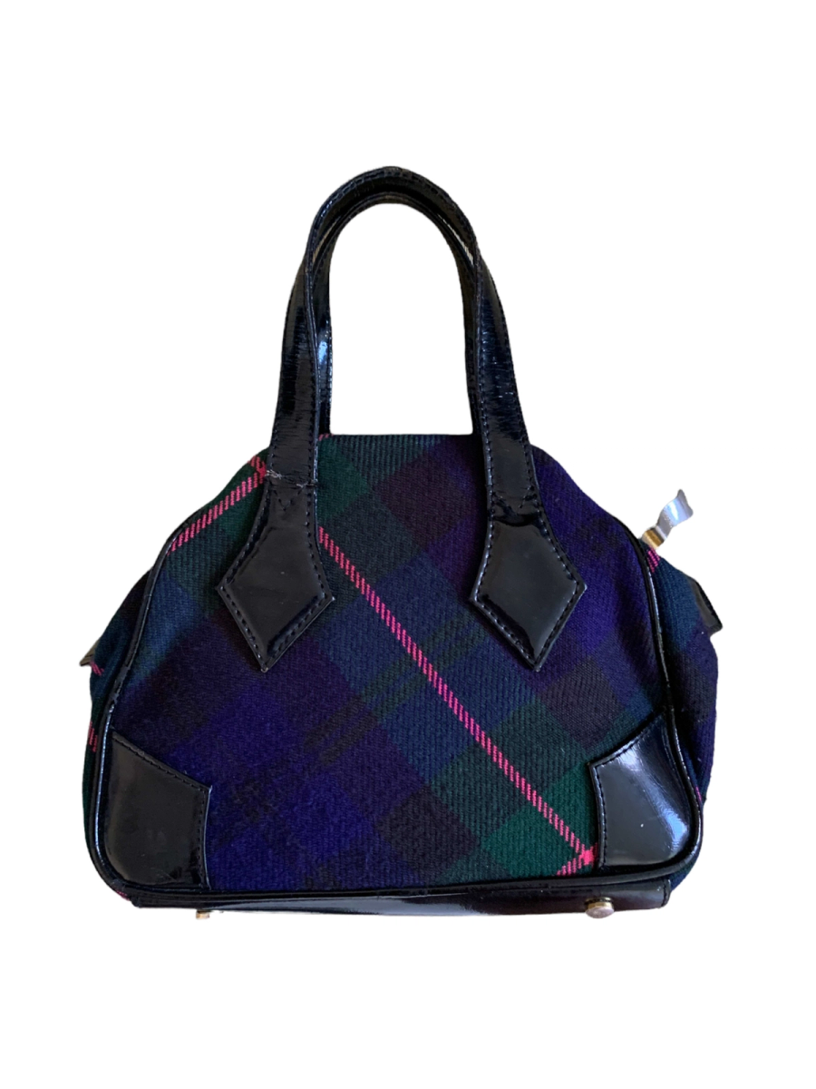 90s Vivienne Westwood Mini Yasmine Tartan Bag product image