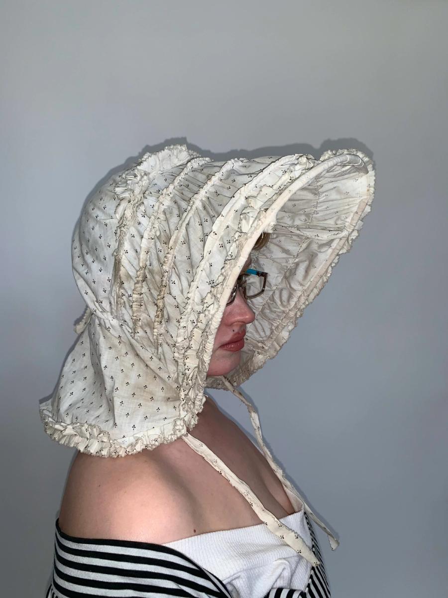 1880s French Sunbonnet product image