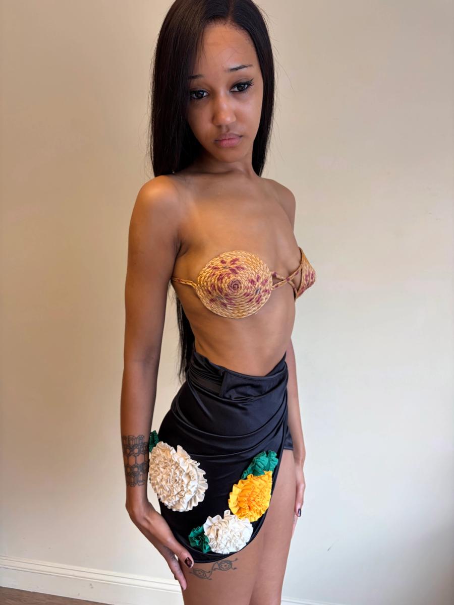 WWII Conical Souvenir Bra From The Philipines  product image