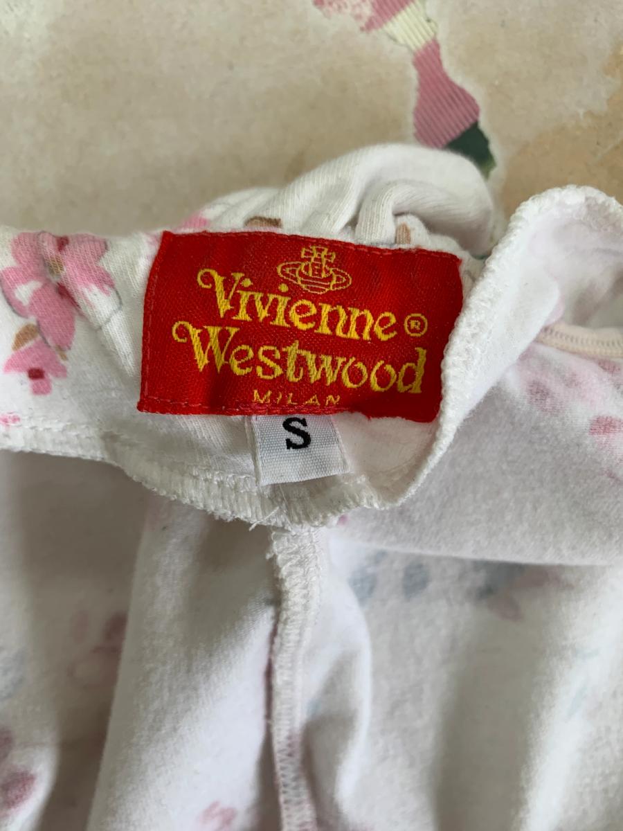 90s Vivienne Westwood Ruffle Cherry Blossom Top product image