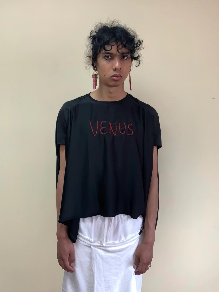 Bernhard Willhelm 'Venus' Embroidered Top