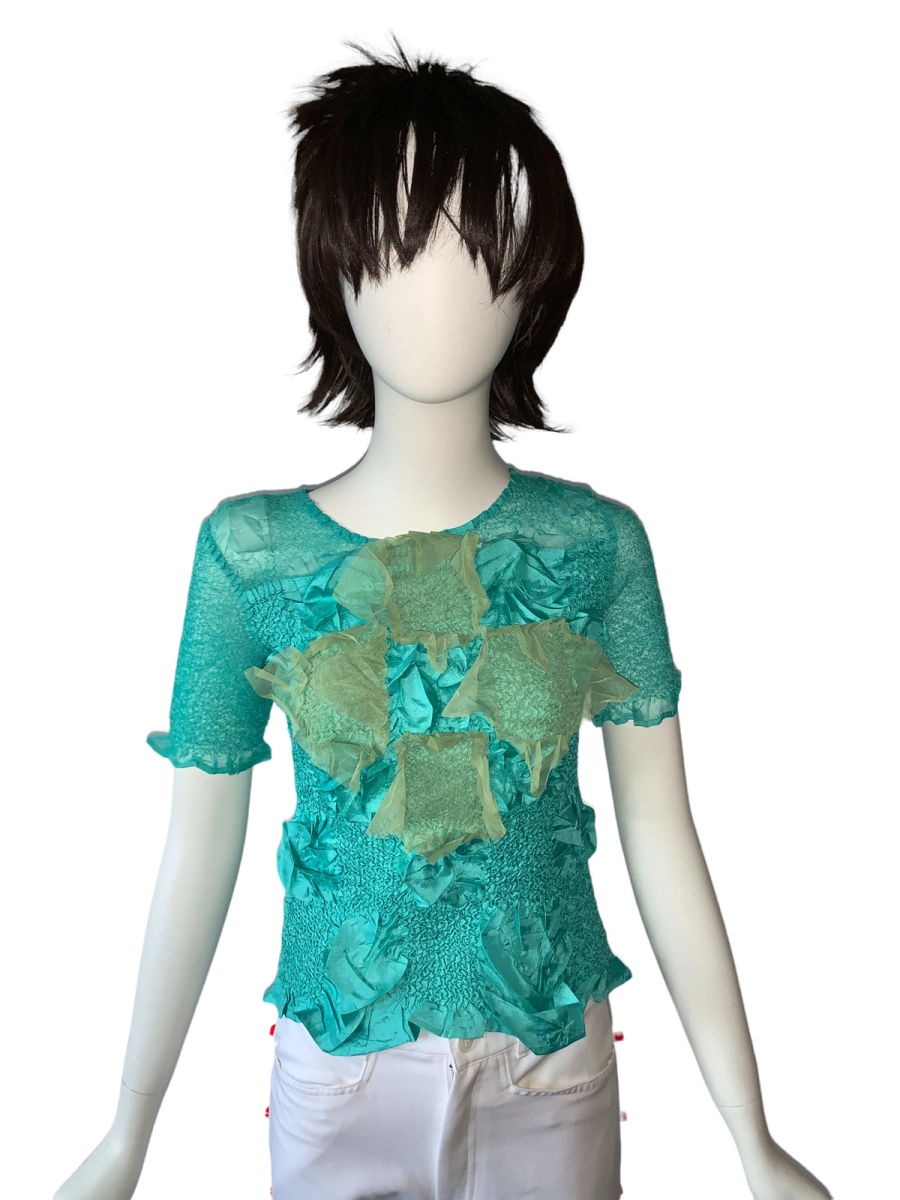 Yoshiki Hishinuma Pleated Cross Blouse product image