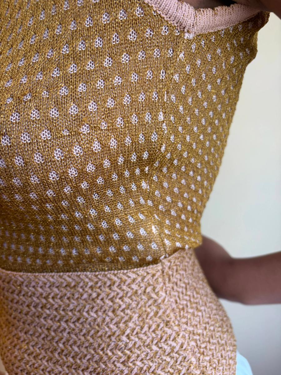 Vivienne Westwood Gold Label Gold Knit Top  product image