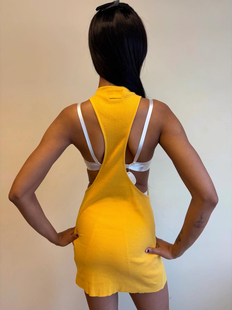 80s Gaultier Equator Exposed Chest Dress  product image