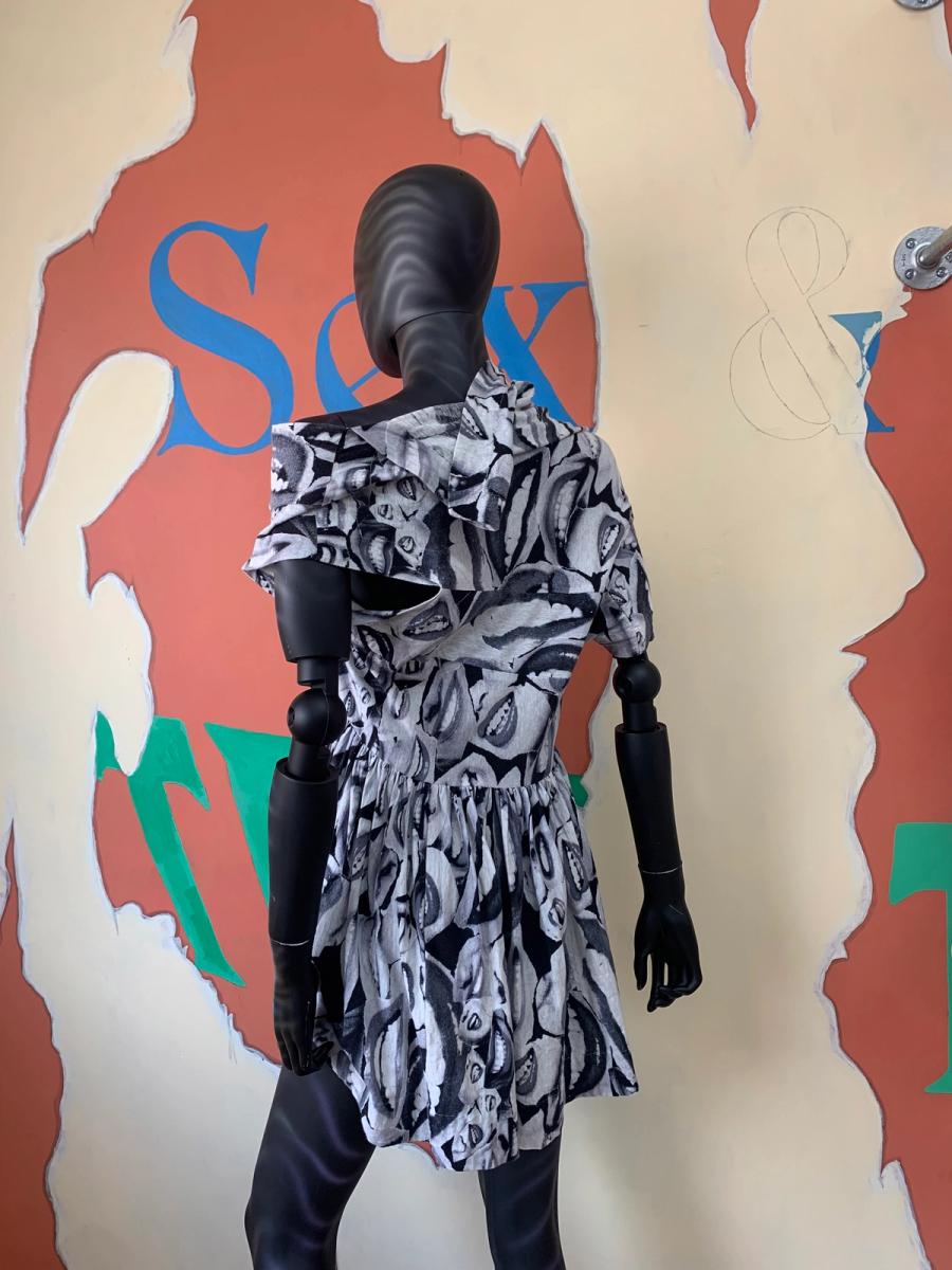 Bernhard Willhelm Irregular Lip Print Tunic product image