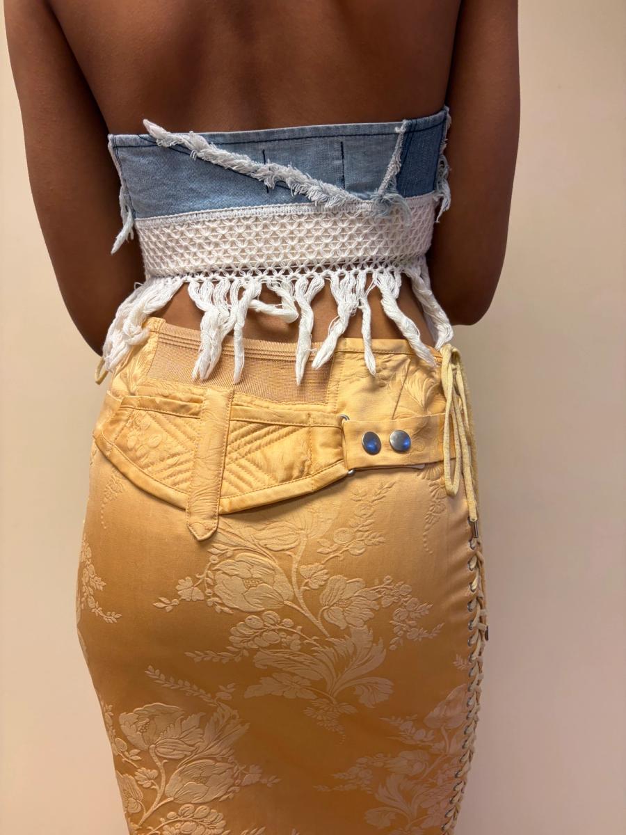 Jean-Paul Gaultier Jacquard Corset Skirt product image