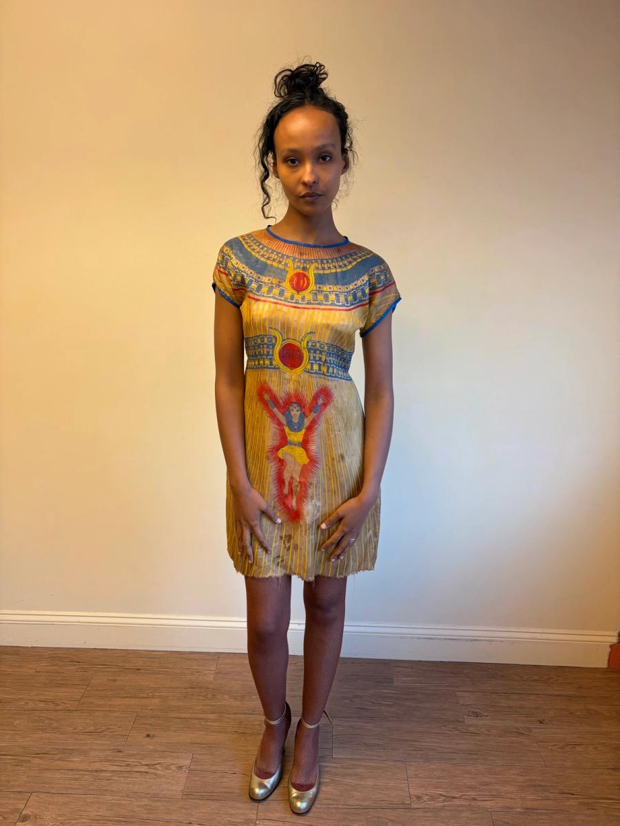 1970s Isis Egyptian Costume Dress  product image