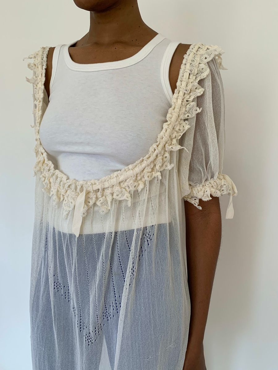 Vivienne Westwood SS 1996 Sheer Knitted Dressing Gown product image