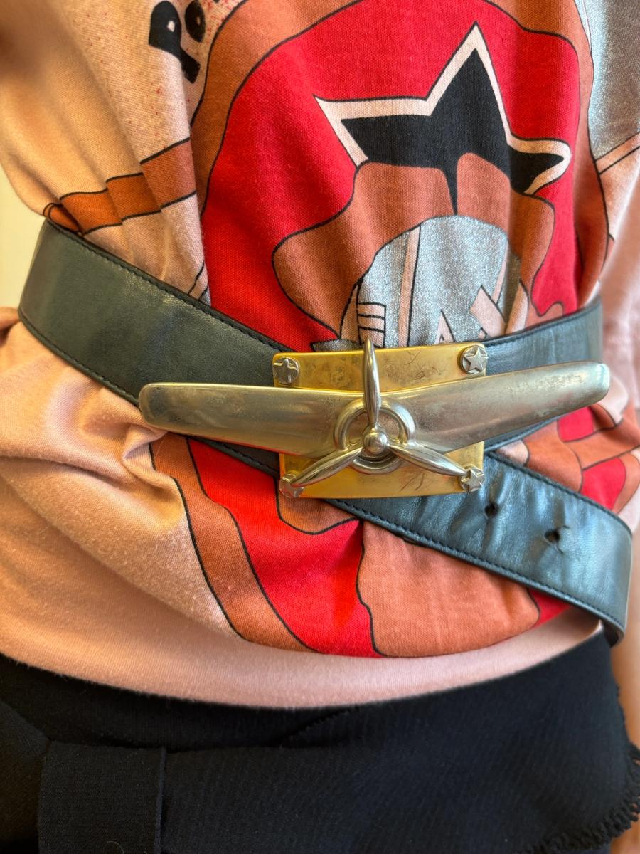 80s Krizia Airplane Belt product image