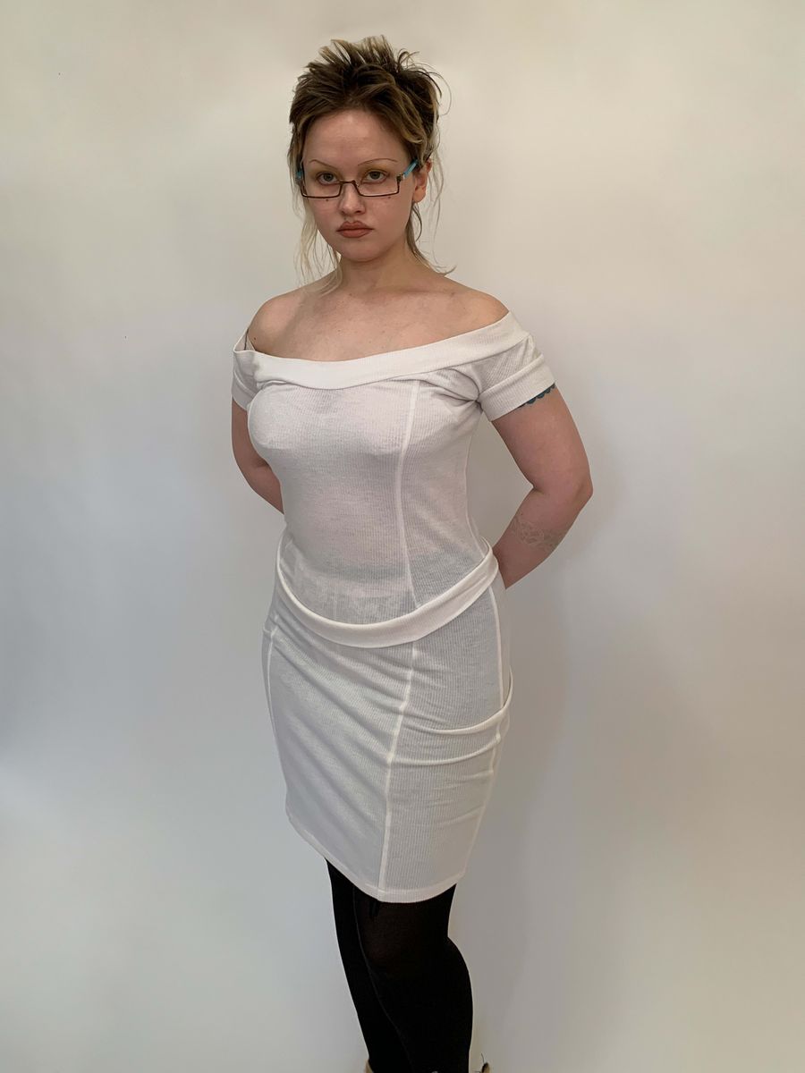 80s Pam Hogg Cotton Dress product image