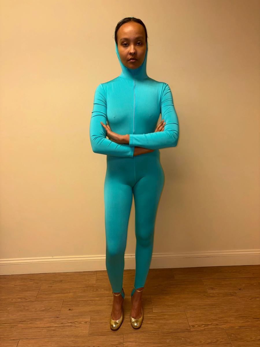 Yvan & Marzia Turquoise Catsuit  product image