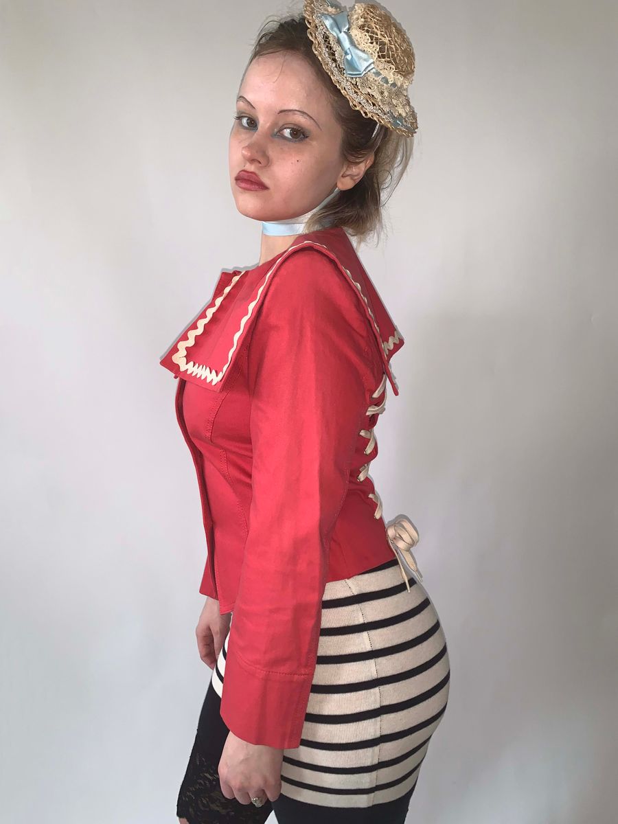 Chantal Thomass Lace-Up RicRac Jacket product image