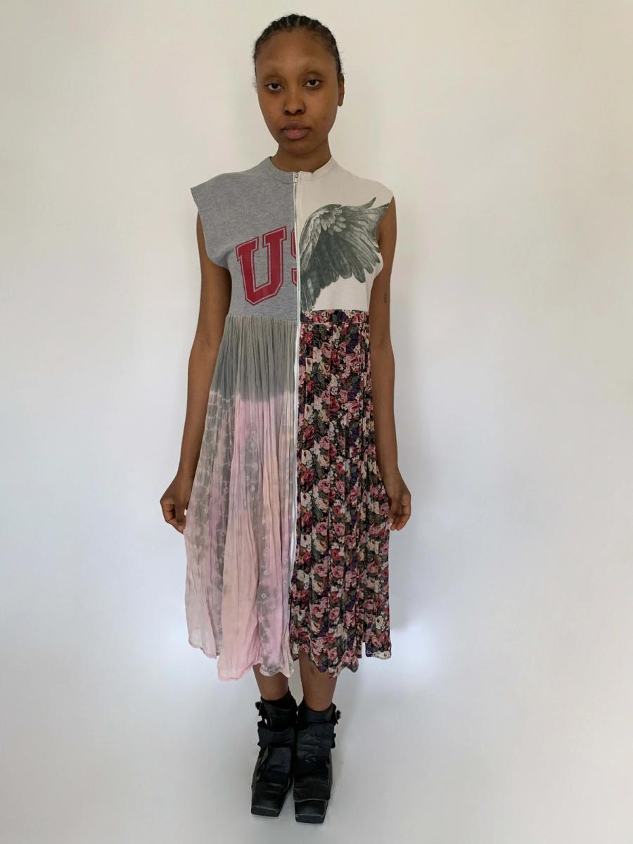 Yeah Right!! Patchwork Angel Wing Dress product image