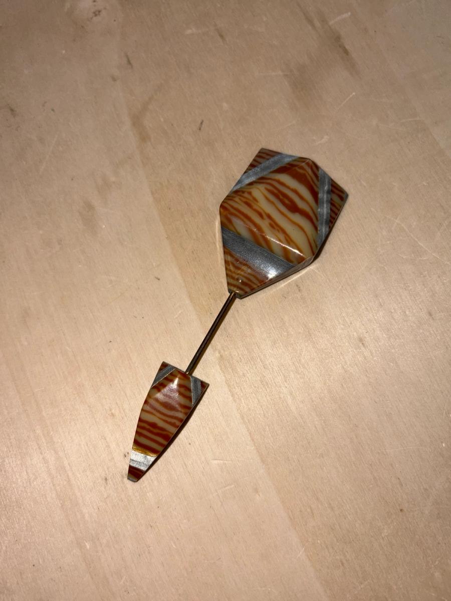 20s Tiger Celluloid Stick Pin product image