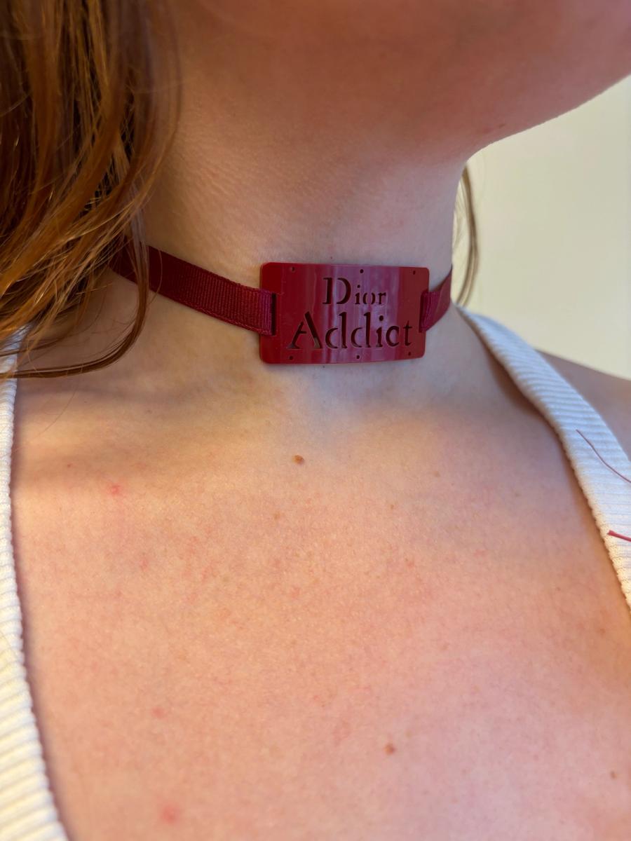 Galliano Dior 'Addict' Choker product image