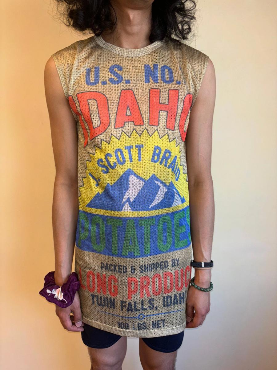 Jeremy Scott Potato Sack Jersey Dress product image
