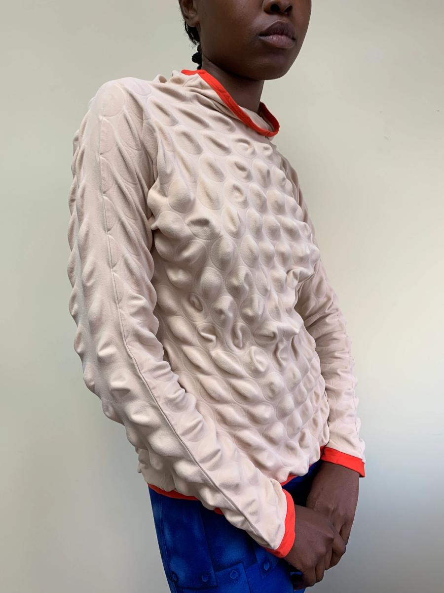 A/W 2000 Issey Miyake Egg Carton Shirt product image