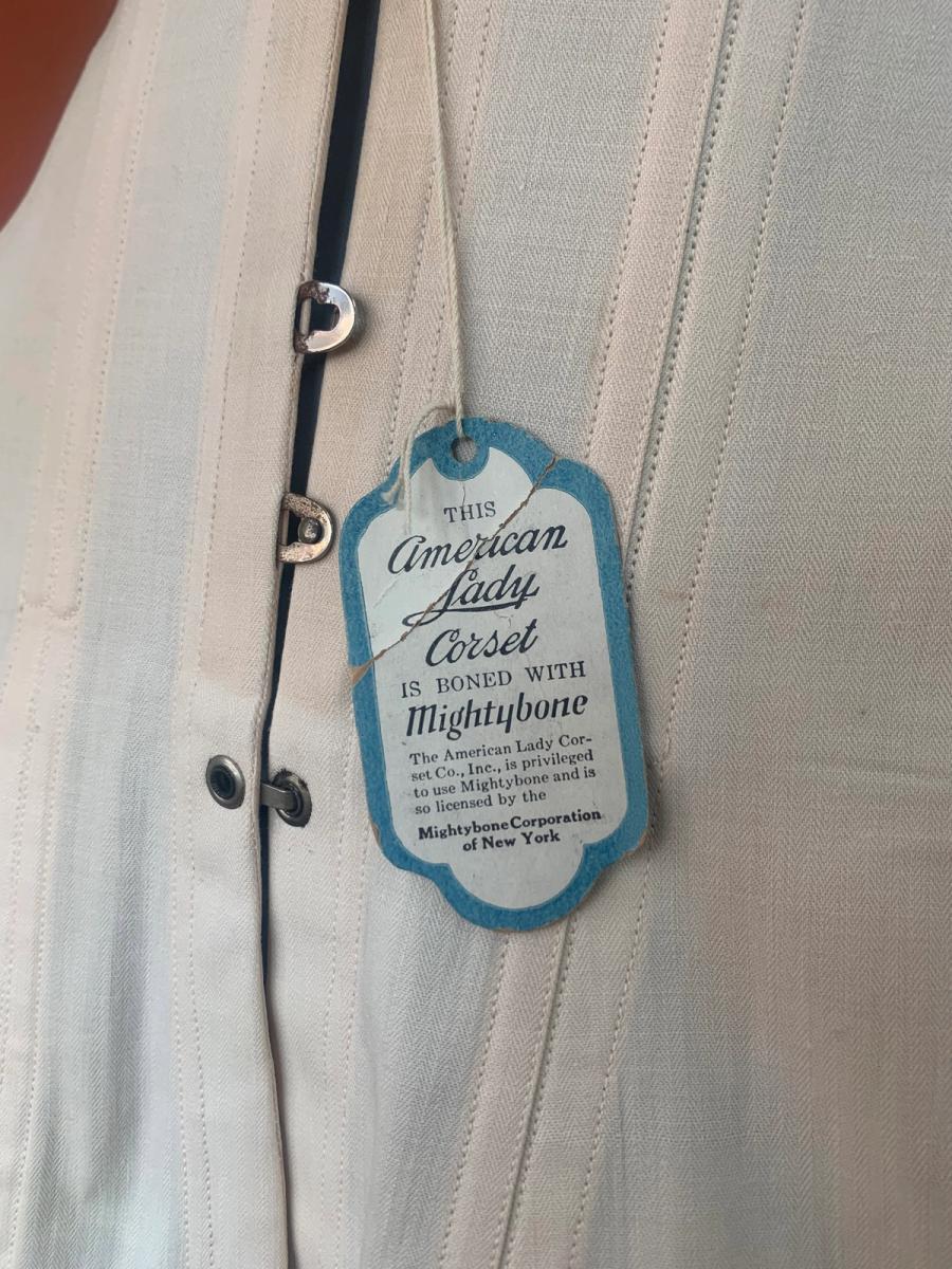 Deadstock Edwardian 'American Lady' Corset product image