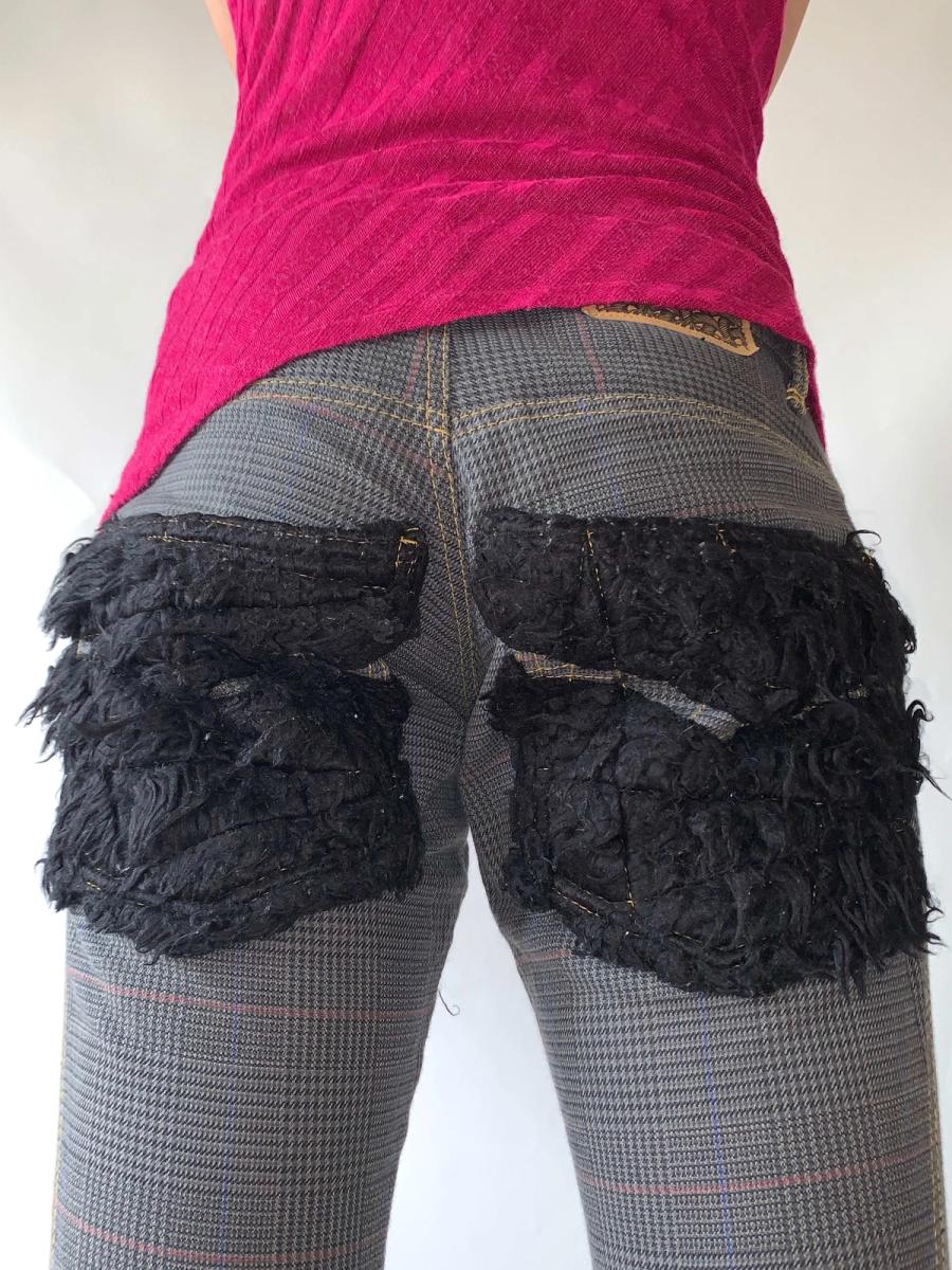 Christopher Nemeth Fur Kneepad Pants  product image