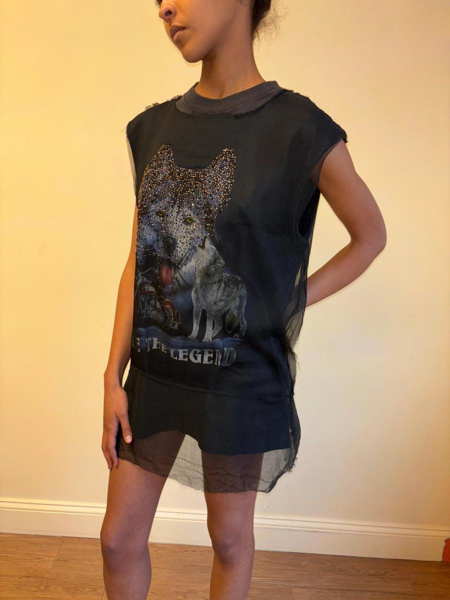 DryCleanOnly Beaded Wolf Dress product image