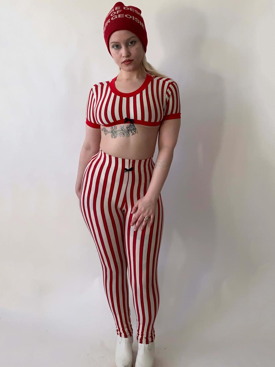 90s Junior Gaultier Striped Set product image