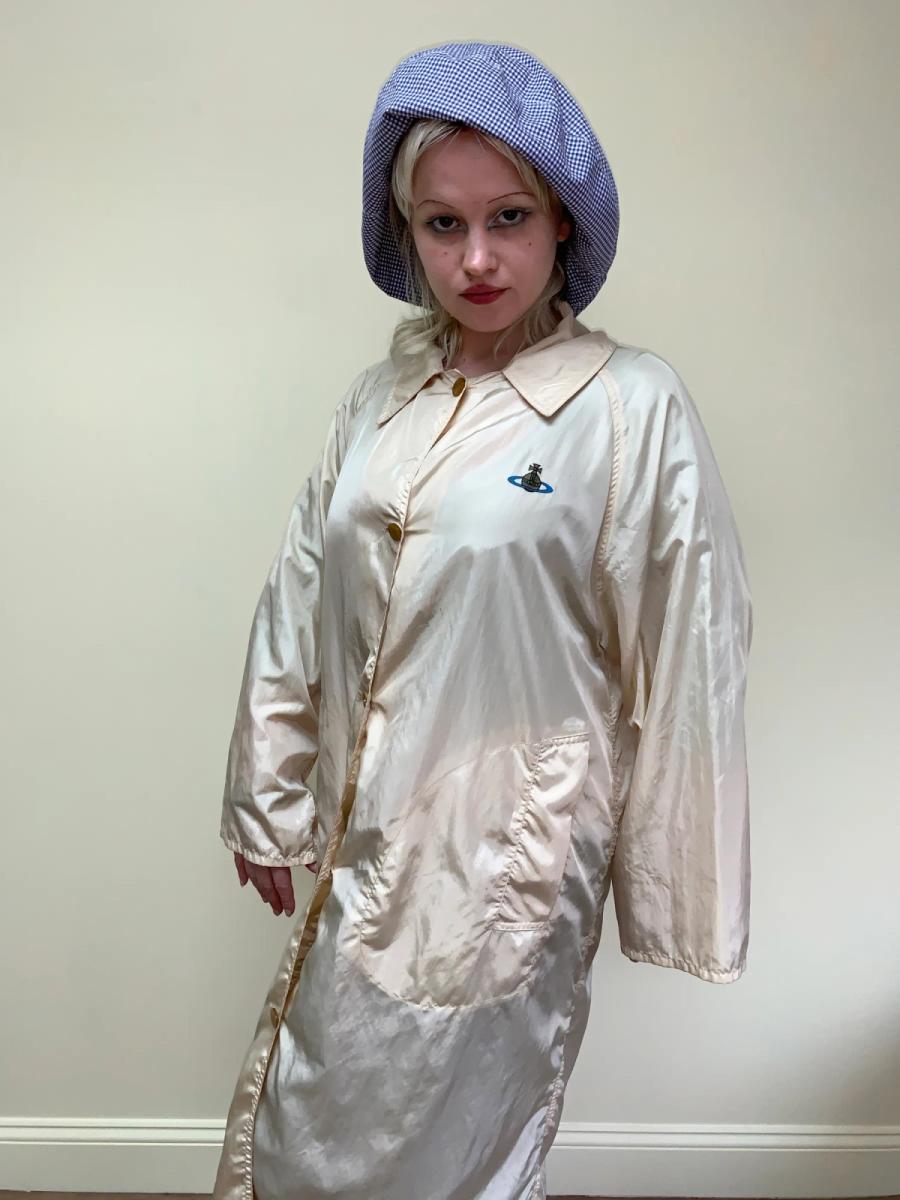 90s Vivienne Westwood Artist's Smock Trench product image