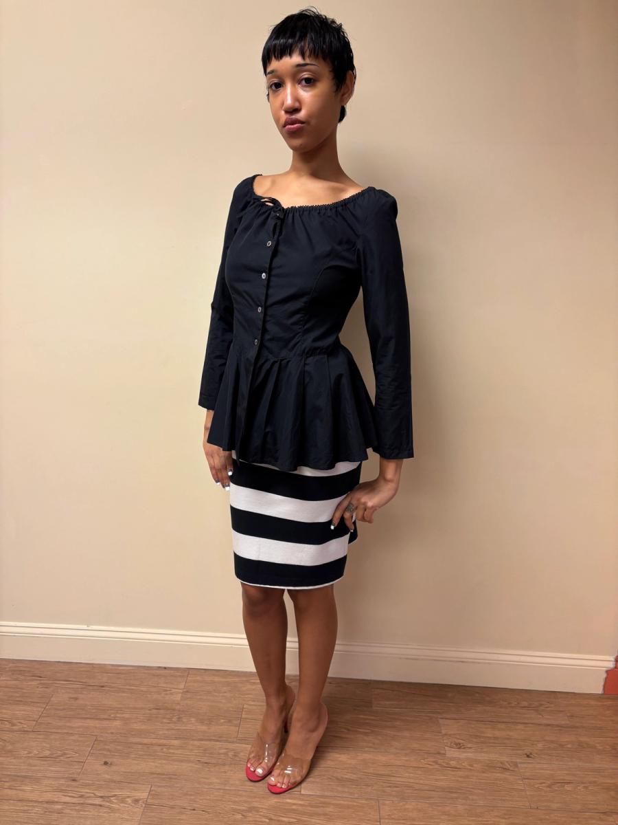 Chantal Thomass Off-the-Shoulder Drawstring Top  product image