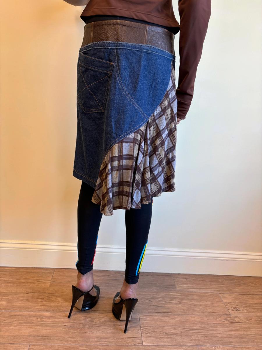 90s 20471120 Patchwork Skirt product image