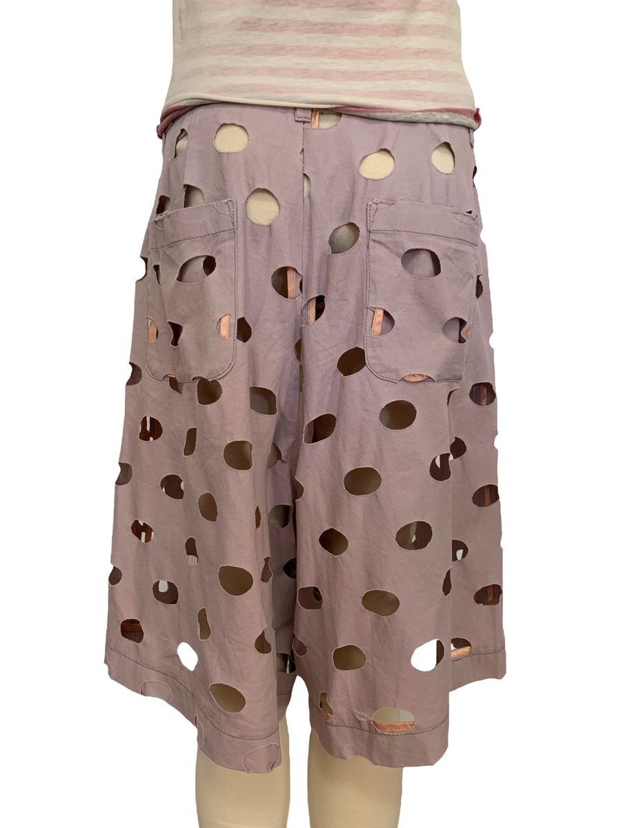 Nozomi Ishiguro Cutout Hole Shorts product image