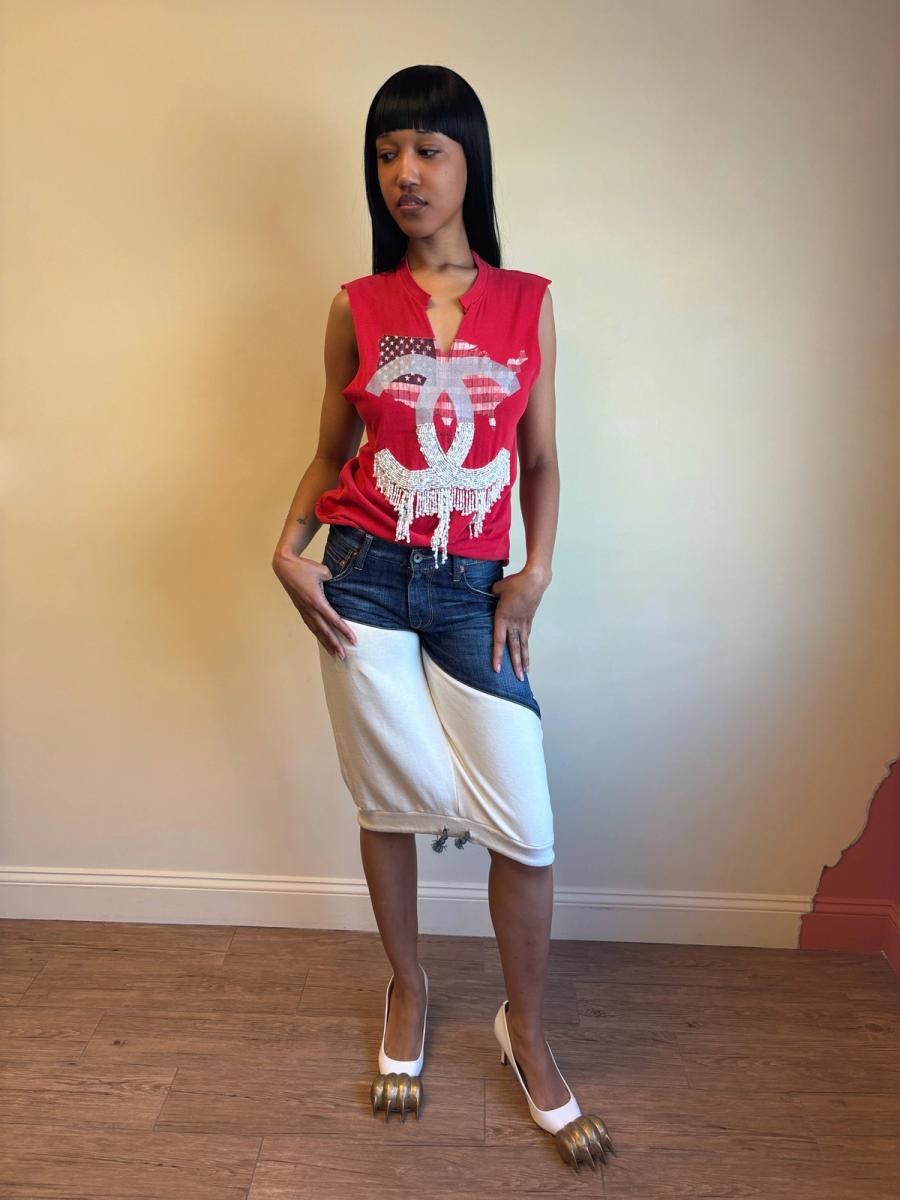 DryCleanOnly Chanel Beaded Tank product image