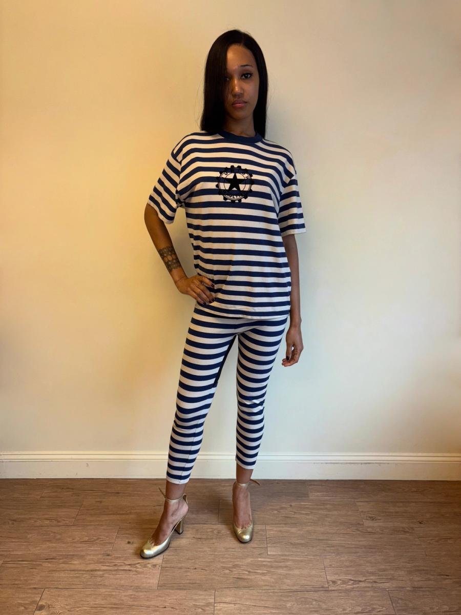 80s Junior Gaultier Striped Set product image