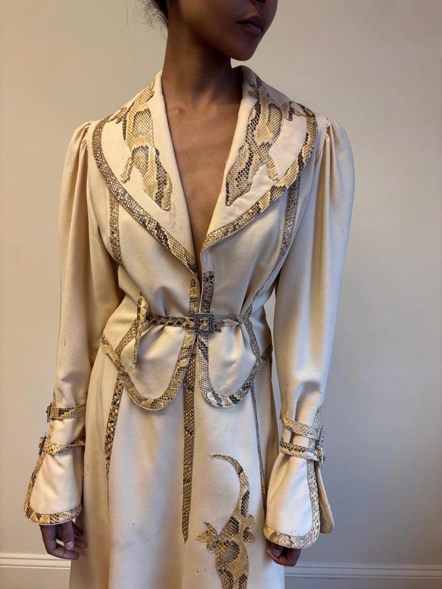 70s Bill Gibb Lizard Cutout Set product image