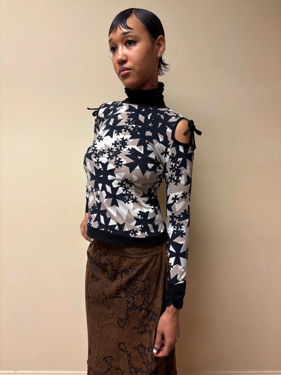 Fake London Genius Cutout Cross Top product image