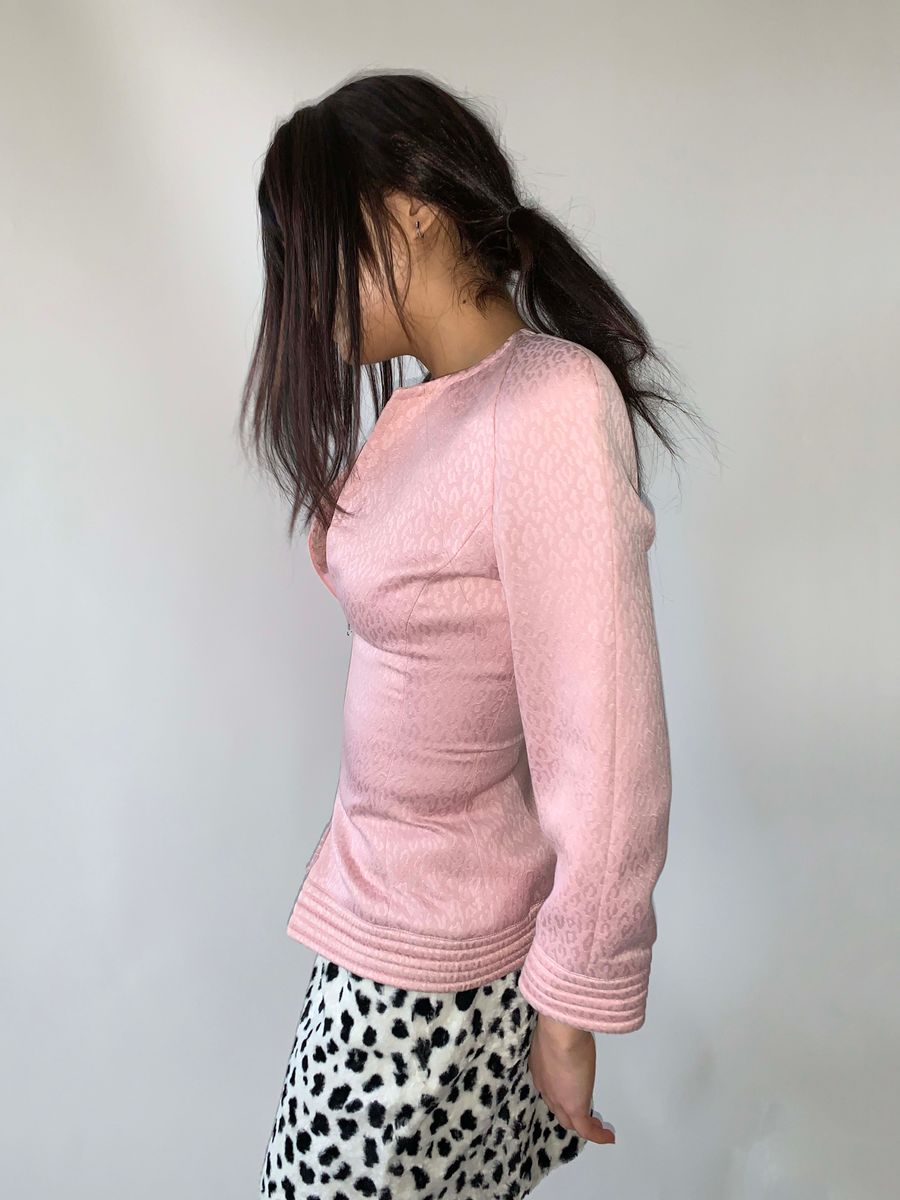 Jean Louis Scherrer Pink Leopard Jacket product image