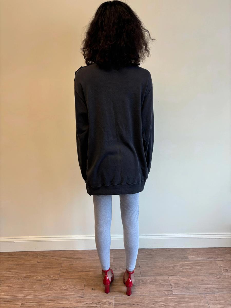 80s Sonia Rykiel "Artist" Sweatshirt Dress product image
