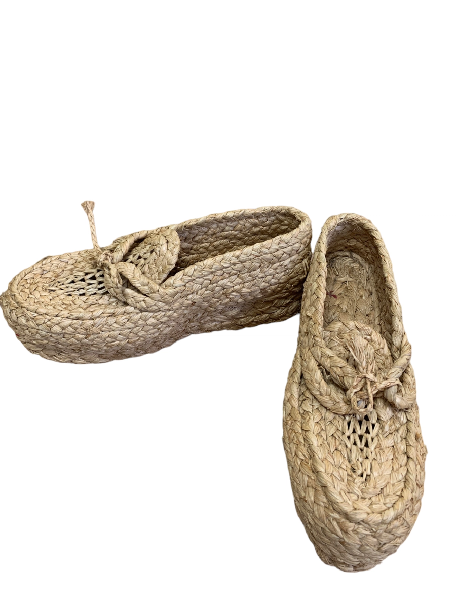 1930/40s French Raffia Platforms  product image