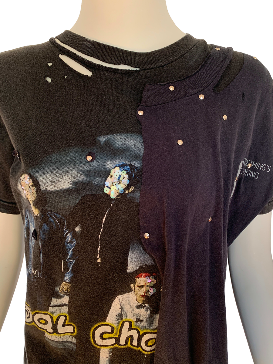 Yeah Right!! Deconstructed Band T-shirt product image